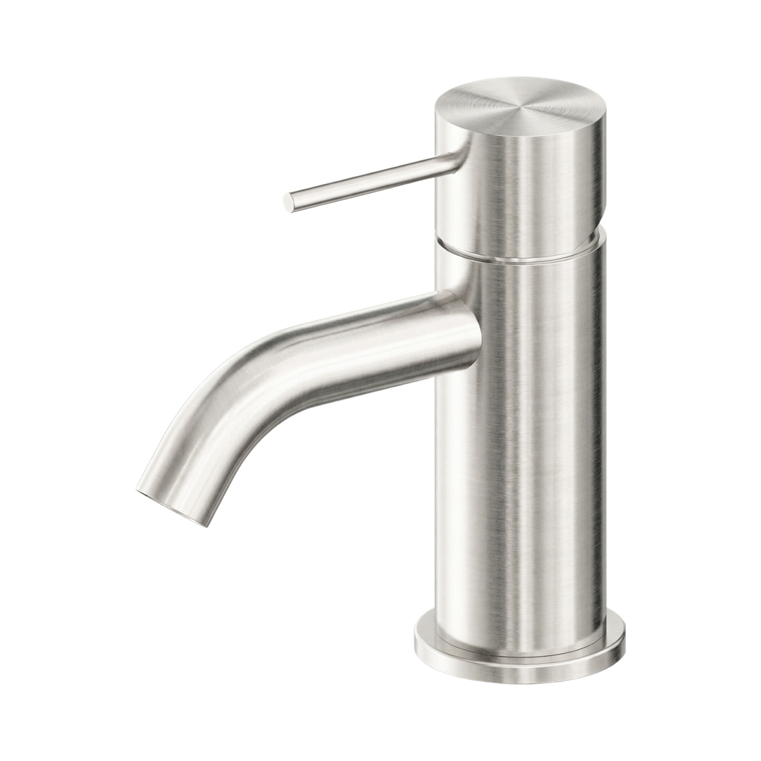 Nero Mecca Mini Basin Mixer Brushed Nickel