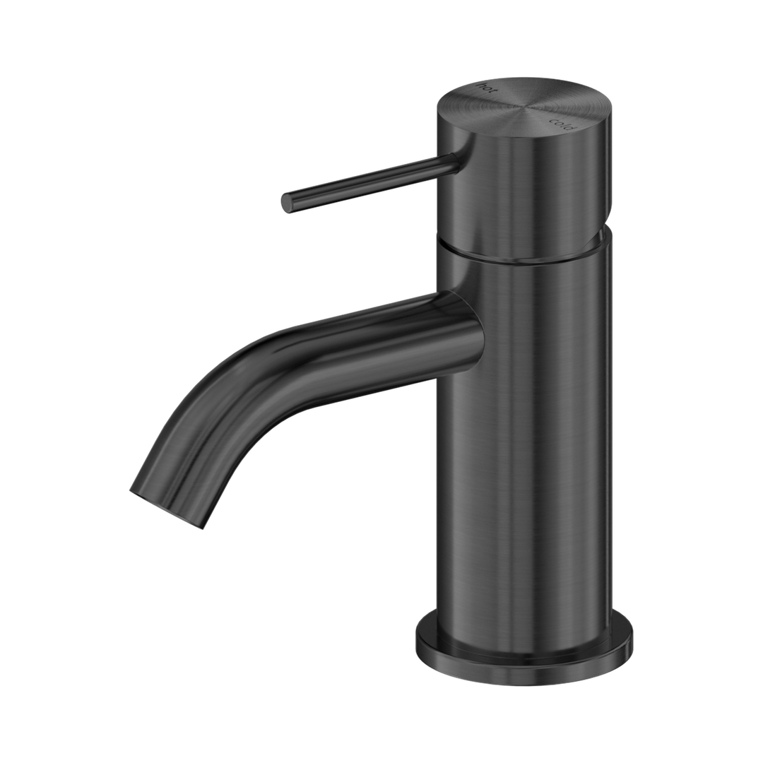 Nero Mecca Mini Basin Mixer Gun Metal