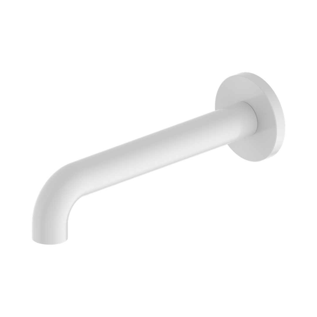 Nero Mecca Basin/Bath Spout Only 160Mm Matte White