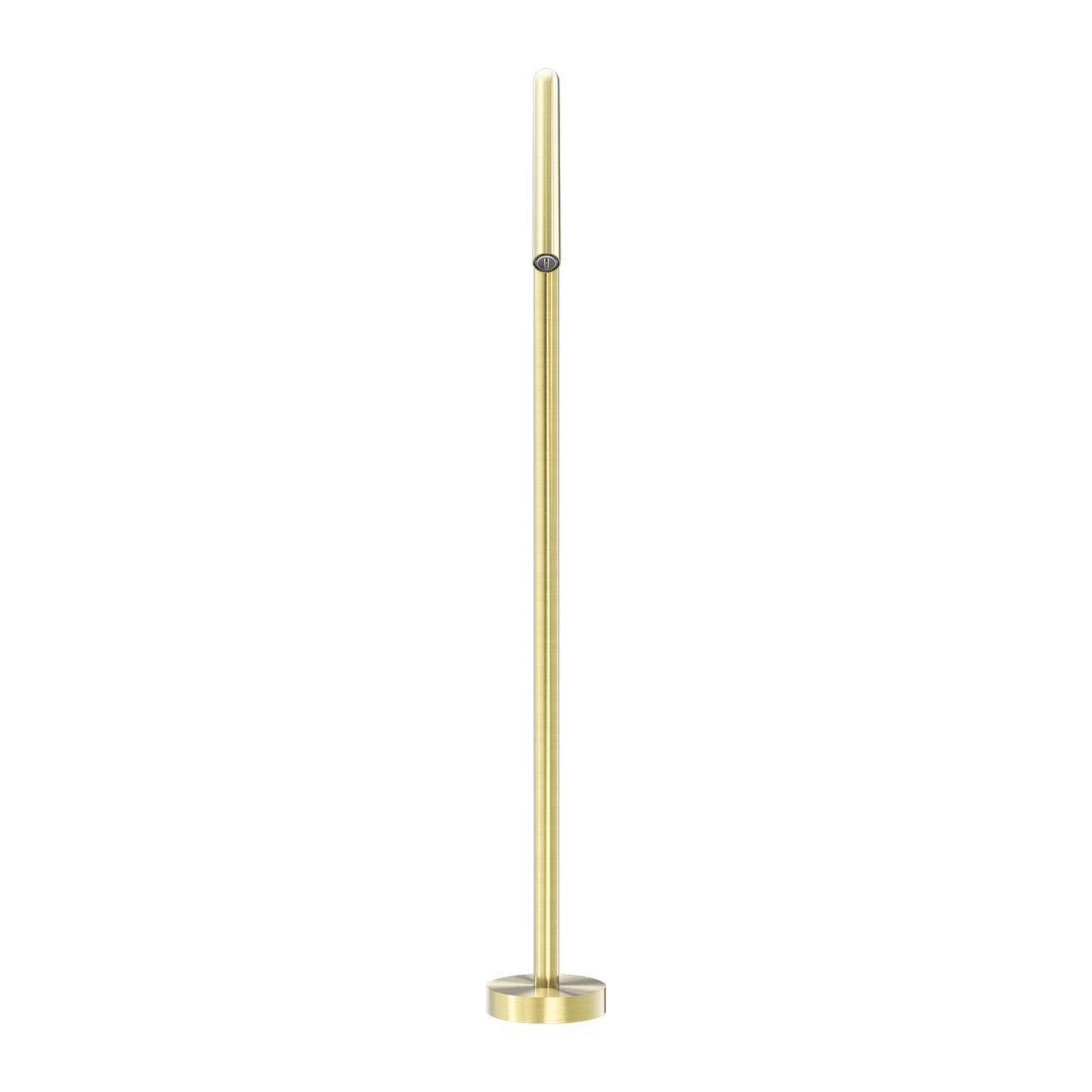 Mecca Bianca Floor Standing Bath Spout Brushed Gold