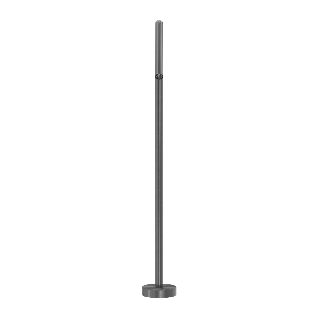 Mecca Bianca Floor Standing Bath Spout Gun Metal