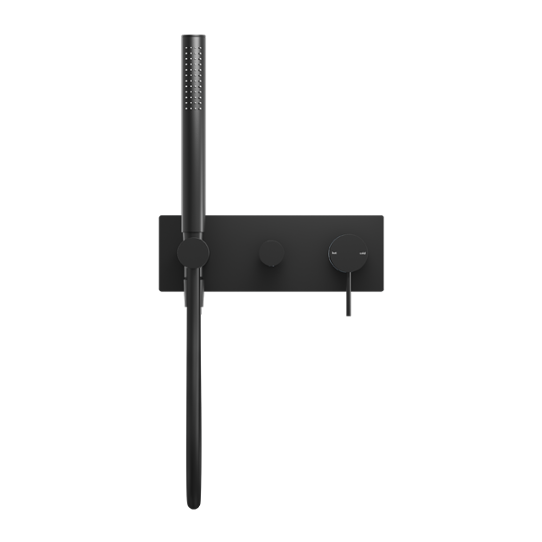 NERO MECCA SHOWER MIXER DIVERTER SYSTEM MATTE BLACK