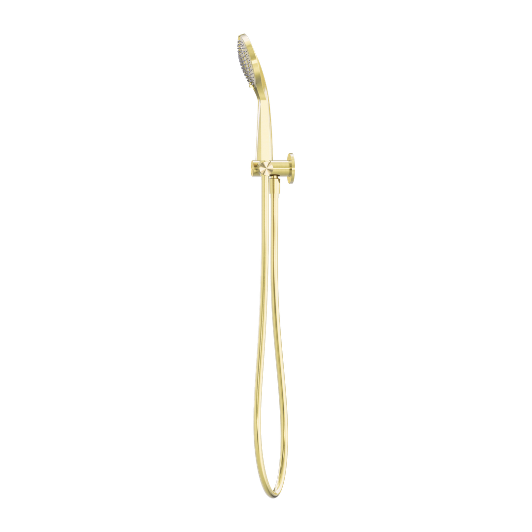 Nero Mecca Shower On Bracket With Air Shower Brushed Gold Nr221905Bg