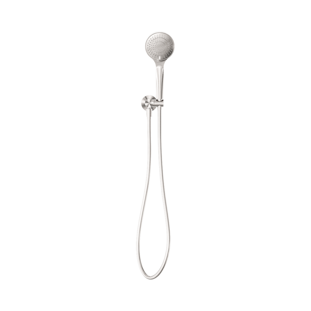 Nero Mecca Shower On Bracket With Air Shower Brushed Nickel Nr221905Bn