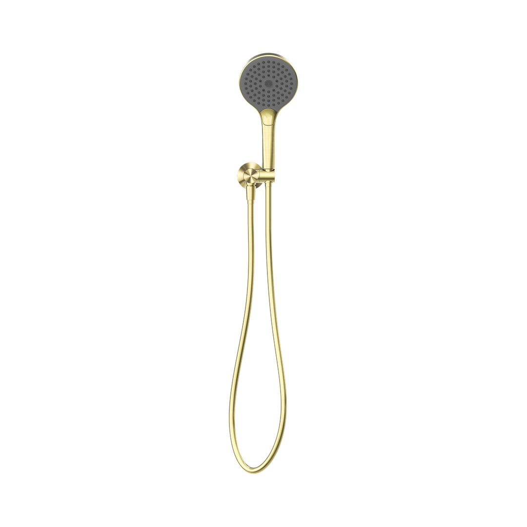 Nero Mecca Shower Bracket With Air Shower Ii Brushed Gold Nr221905Fbg