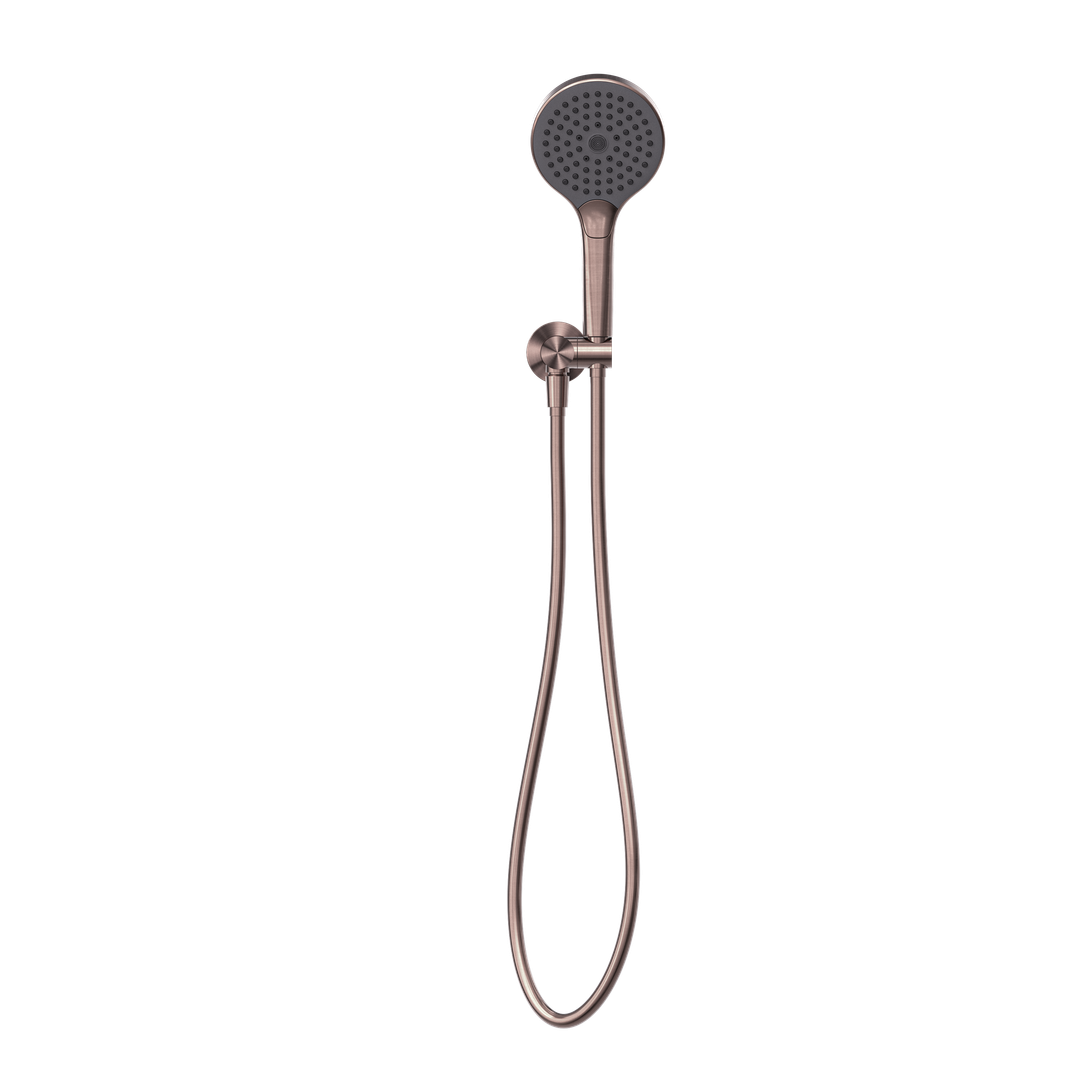 Nero Mecca Shower Bracket With Air Shower 2 Brushed Bronze