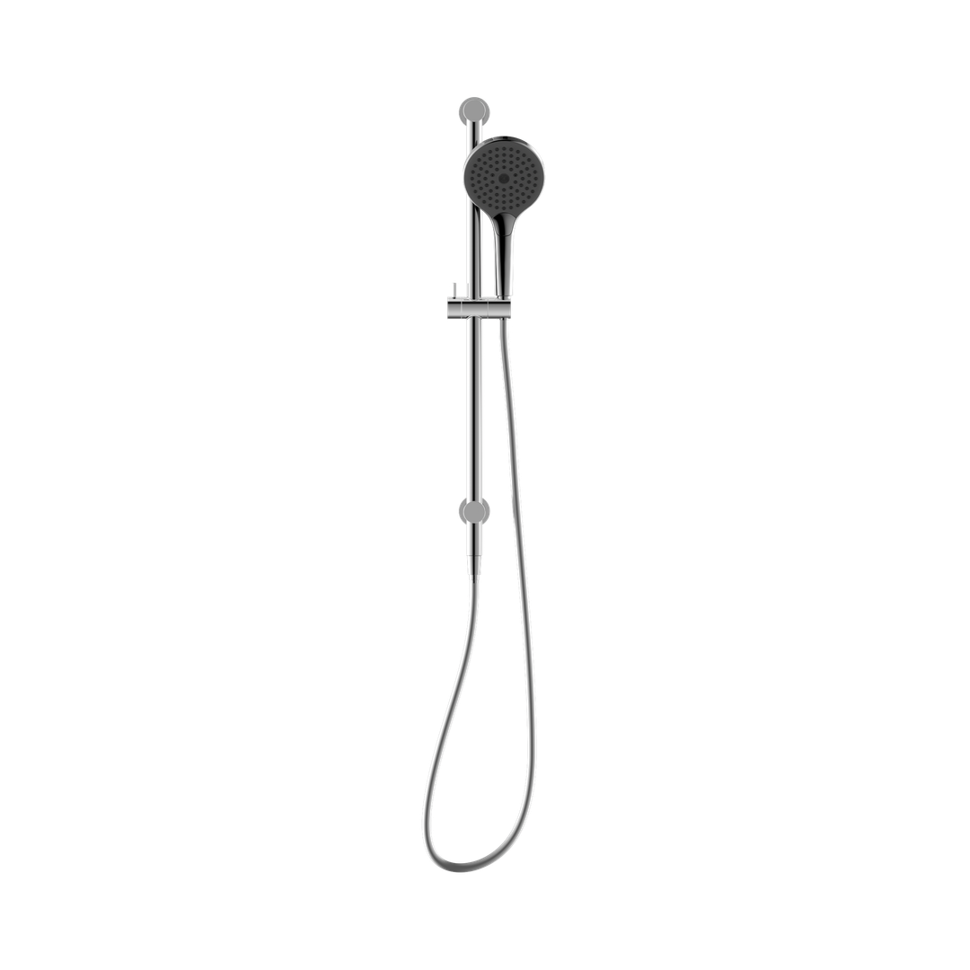 Nero Mecca Shower Rail With Air Shower Ii Chrome Nr221905Gch
