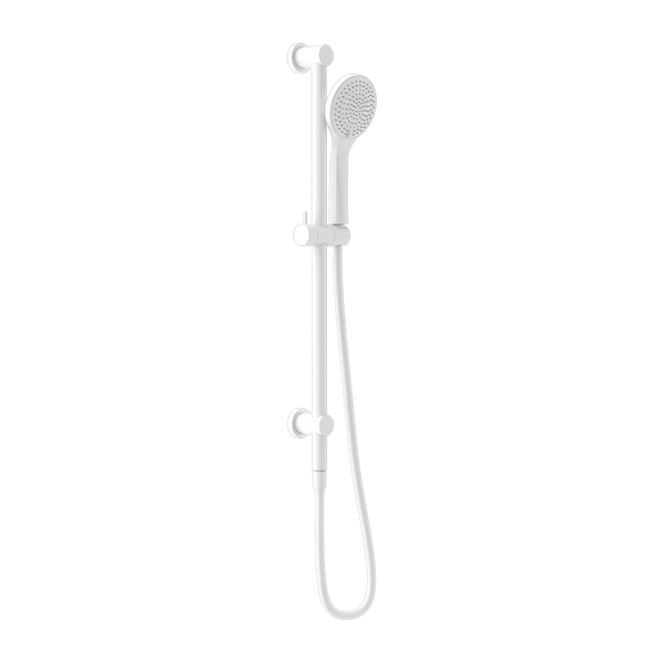 Nero Mecca Rail Shower With Air Shower Matte White Nr221905Amw