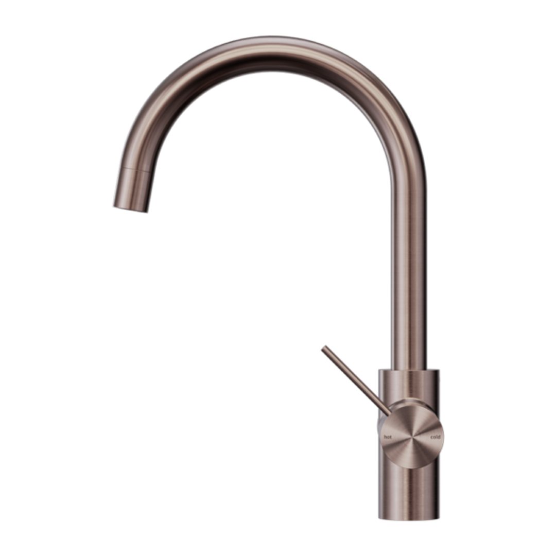 Nero Mecca 3 Way Filtered Mixer Tap Brushed Bronze