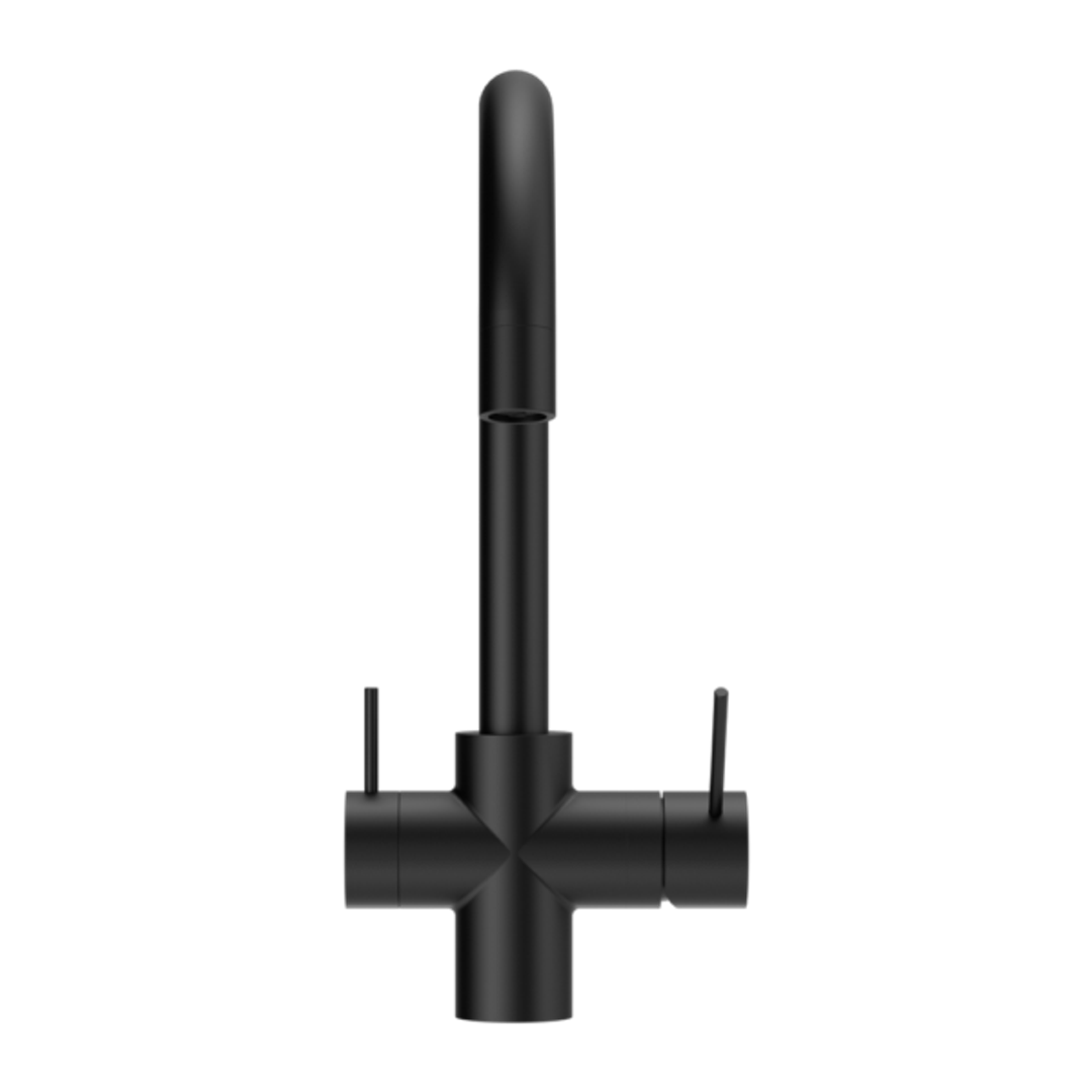 Nero Mecca 3 Way Filtered Mixer Tap Matte Black