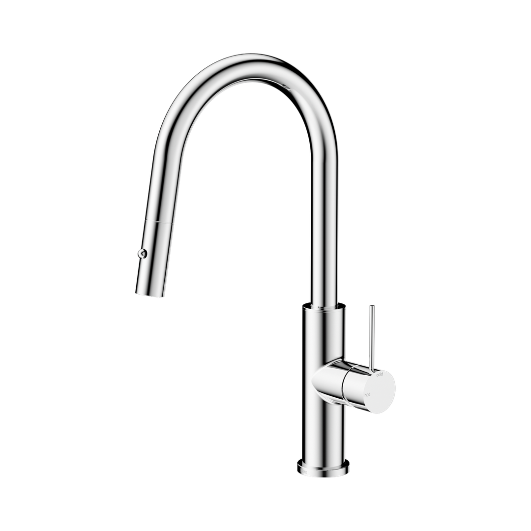 Nero Mecca Smart Sensor Pull Out Kitchen Mixer Chrome