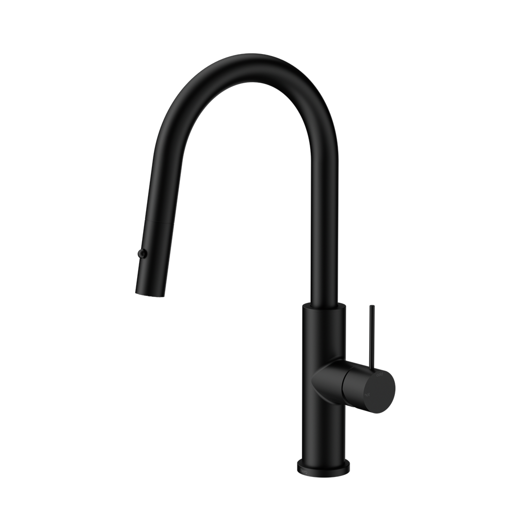 Nero Mecca Smart Sensor Pull Out Kitchen Mixer Matte Black