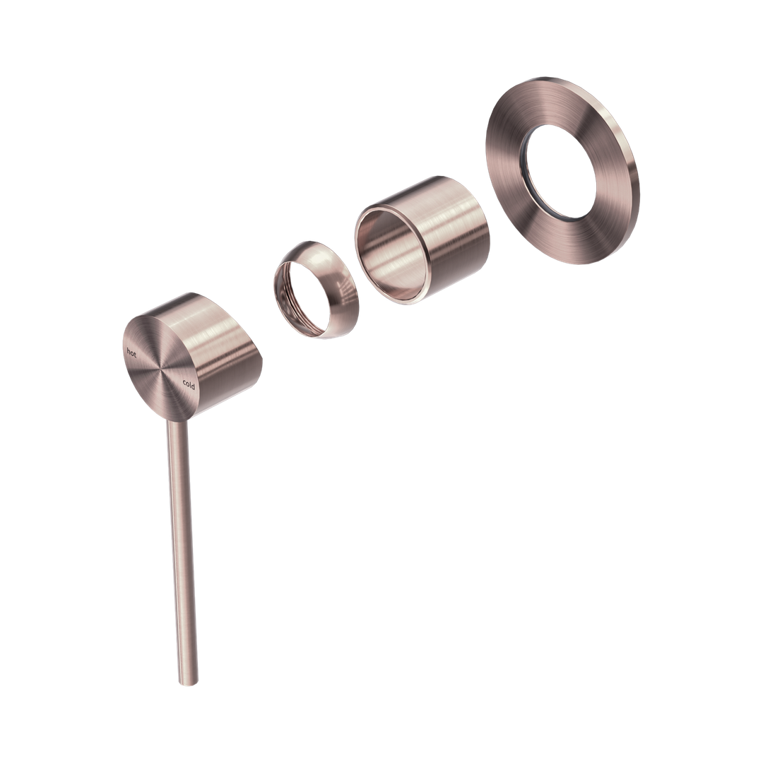 Nero Mecca Care Shower Mixer Trim Kits Only Brushed Bronze
