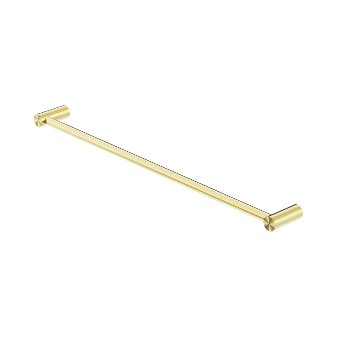 Nero New Mecca Single Towel Rail 600Mm Brushed Gold