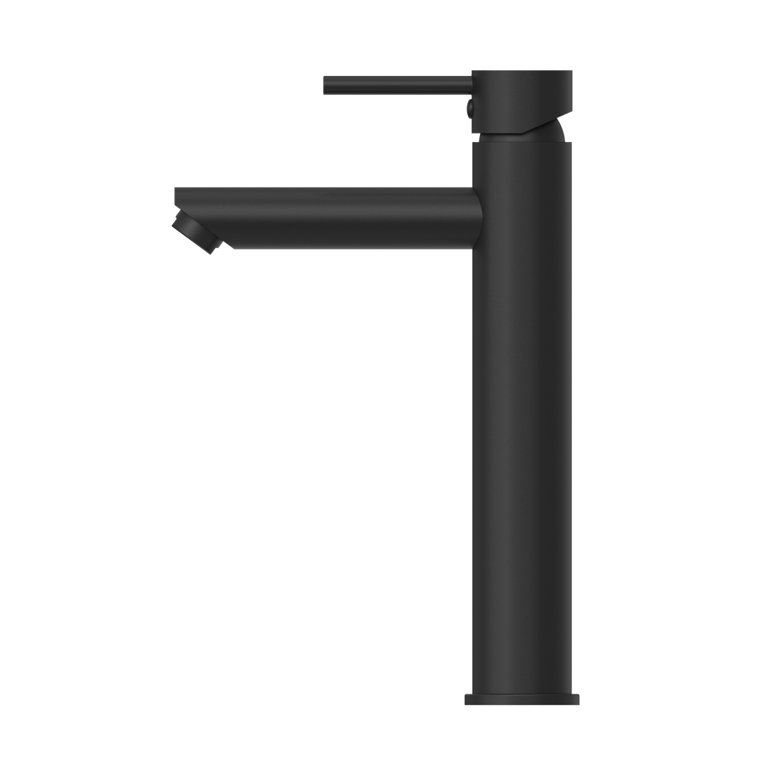 Nero Dolce Tall Basin Mixer - Matt Black