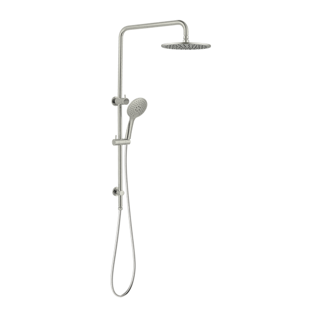 Nero Dolce/Mecca Shower Set Brushed Nickel