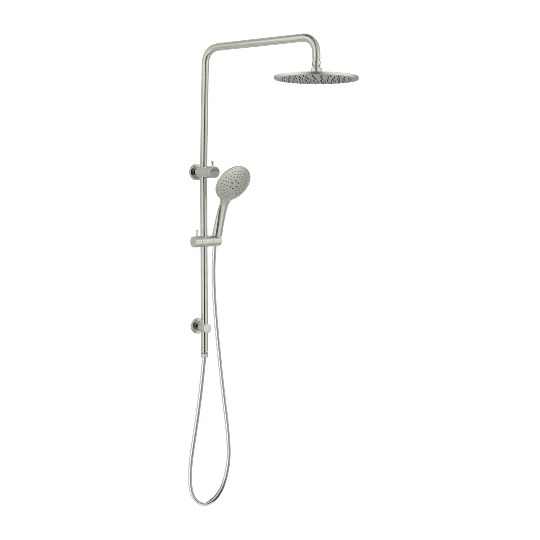 Nero Dolce/Mecca Shower Set Brushed Nickel