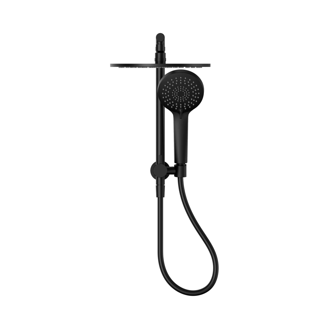 Nero Mecca 2 In 1 Twin Shower Matte Black
