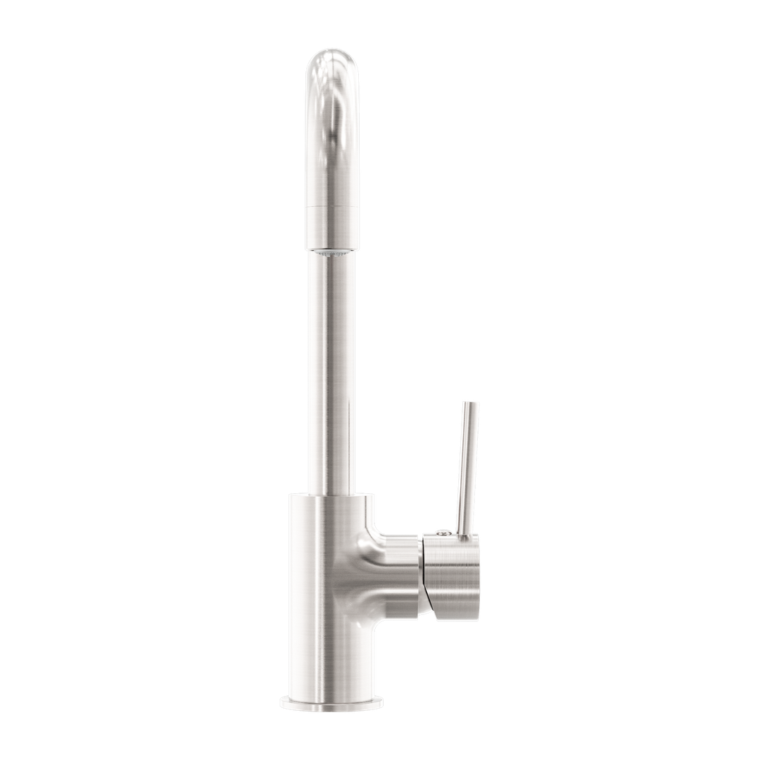 Nero Dolce Kitchen Mixer Square Shape Brushed Nickel