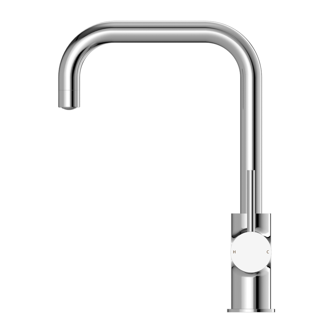 Nero Dolce Kitchen Mixer Square Shape Chrome