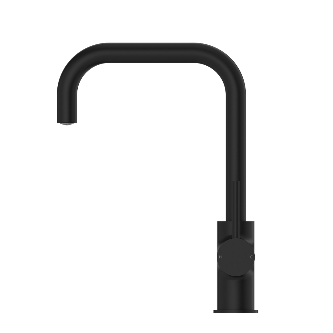 Nero Dolce Kitchen Mixer Square Shape - Matt Black