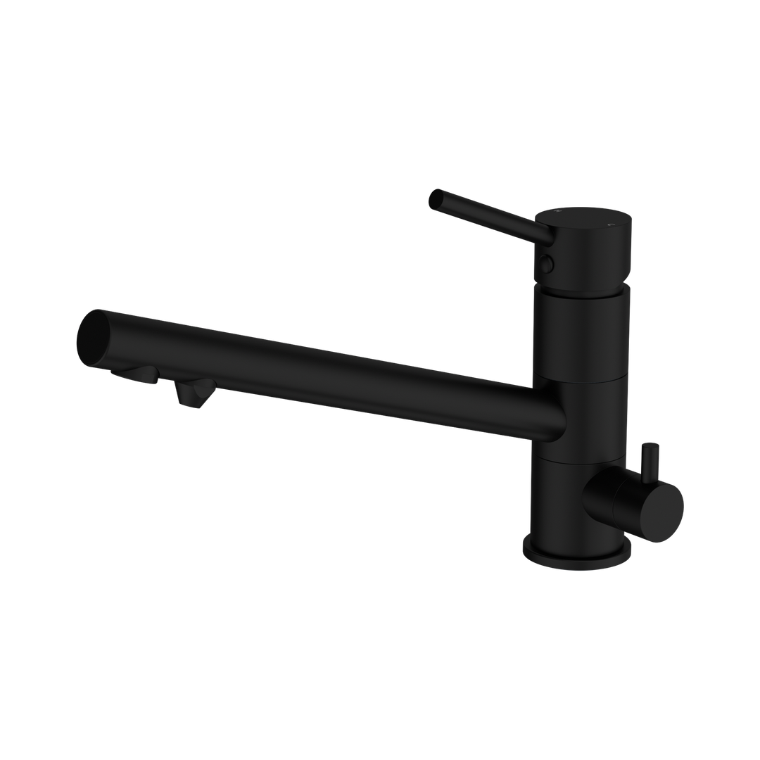 Nero Dolce Three-Way Kitchen Mixer Matte Black