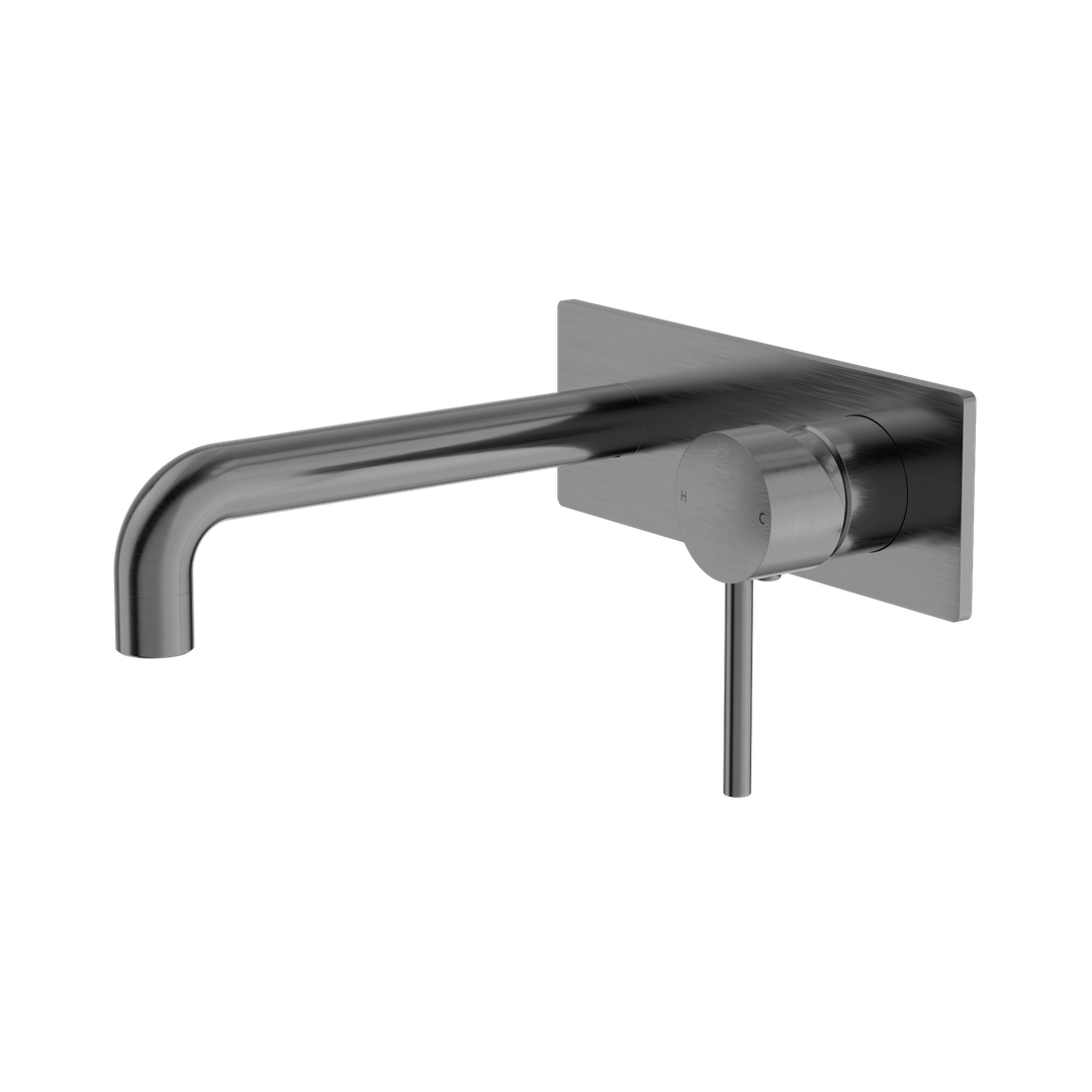 Nero Dolce Wall Basin/Bath Mixer Gun Metal