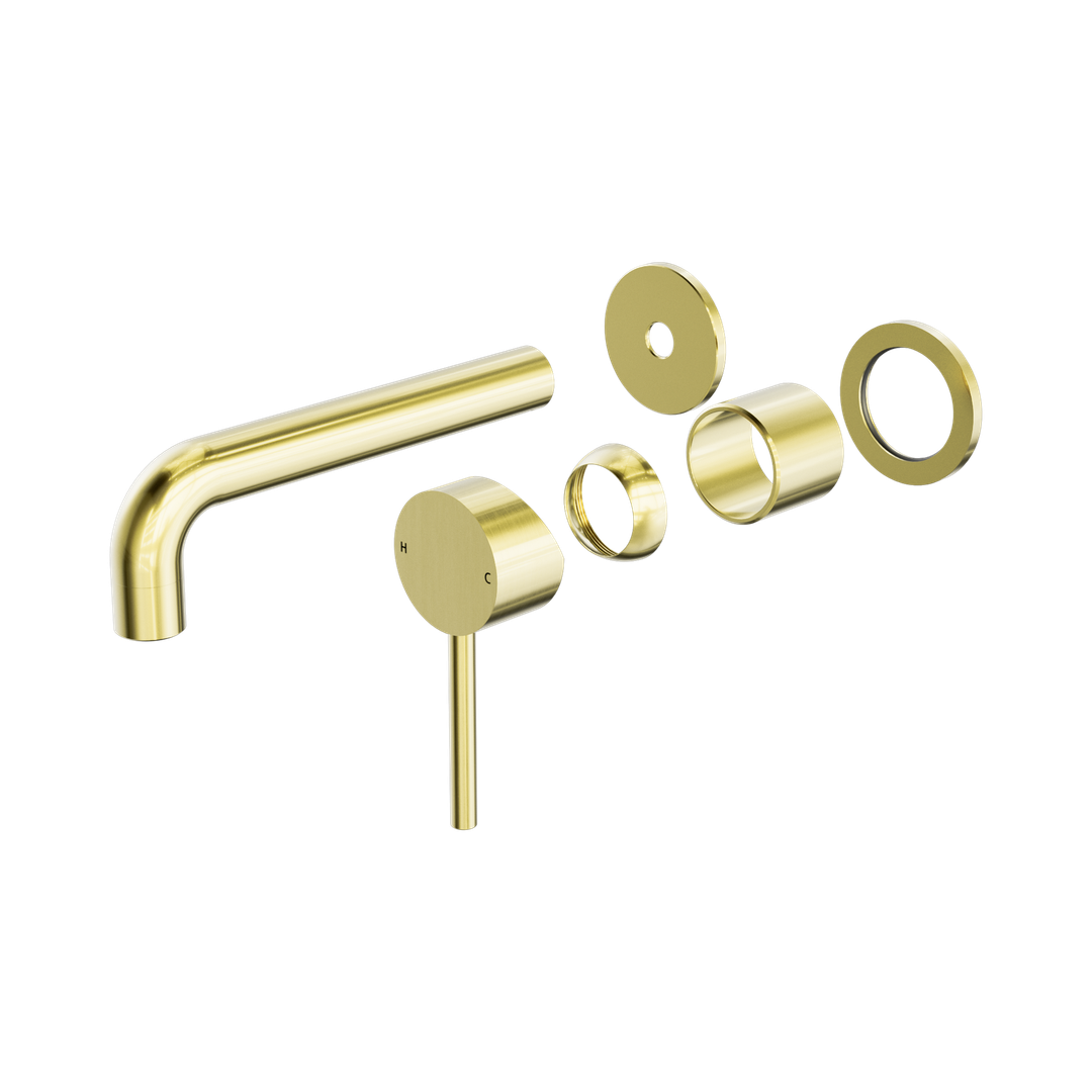 Nero Dolce Wall Basin/Bath Mixer Separate Back Plate Trim Kits Only Brushed Gold