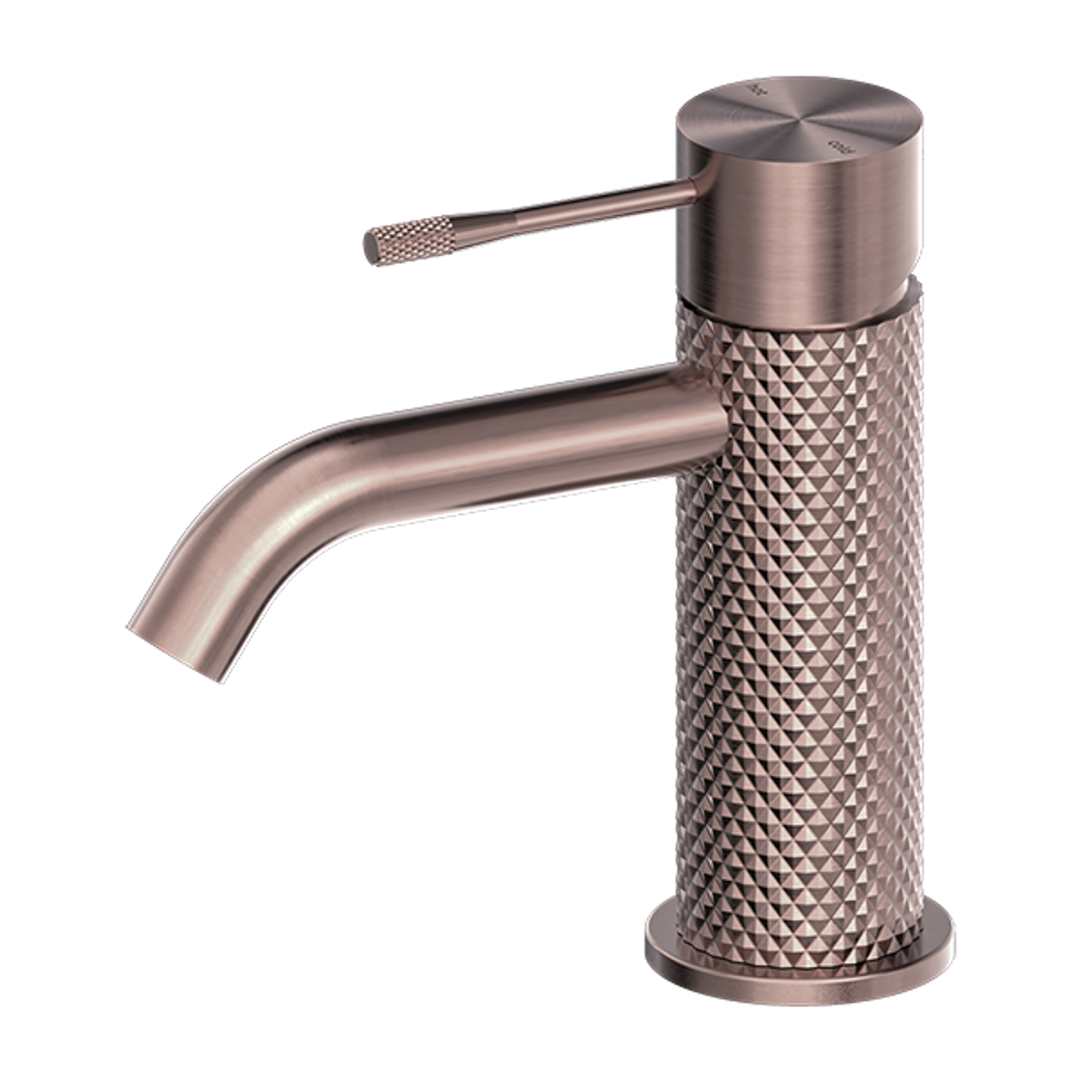 Nero Opal Basin Mixer Brushed Bronze
