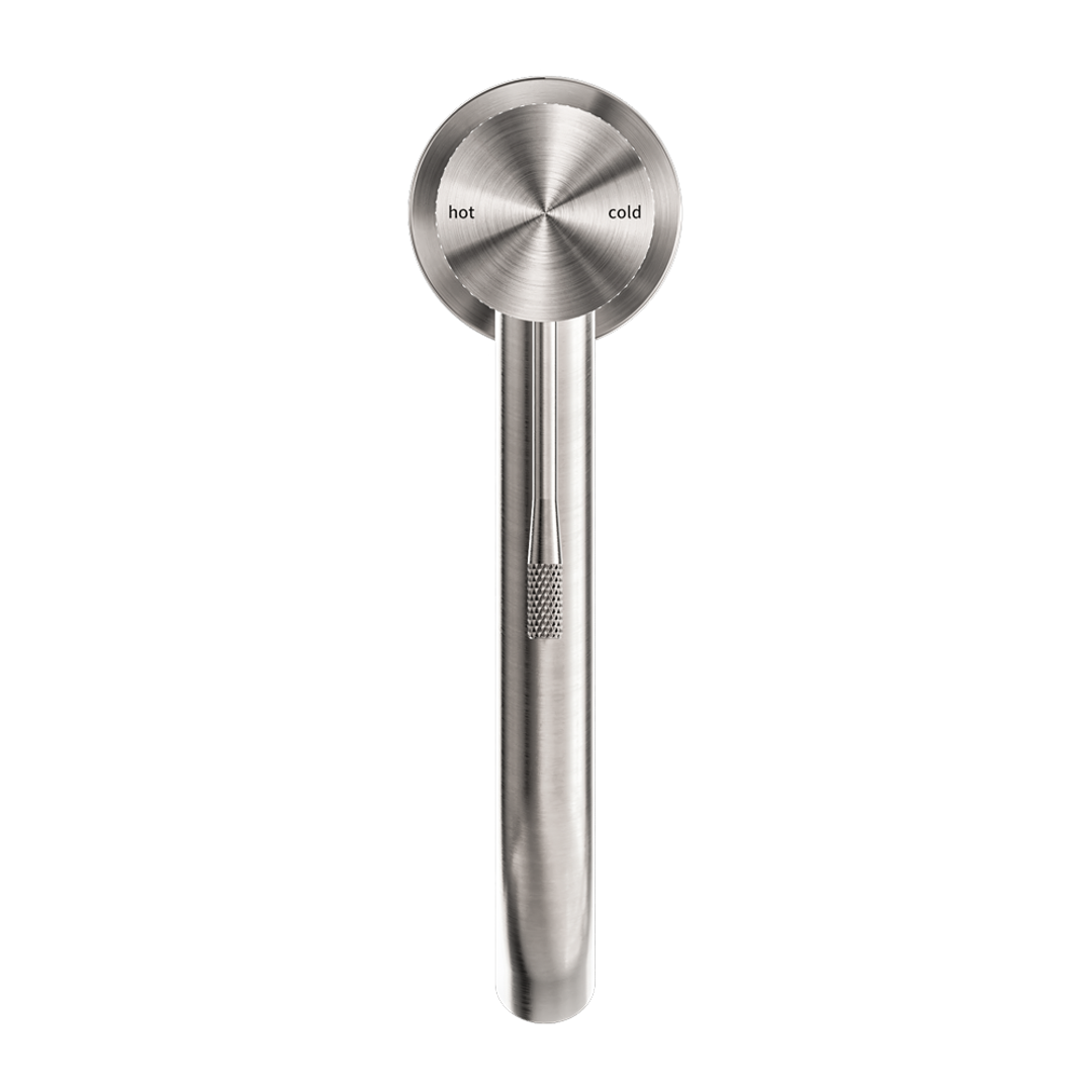Nero Opal Tall Basin Mixer Brushed Nickel