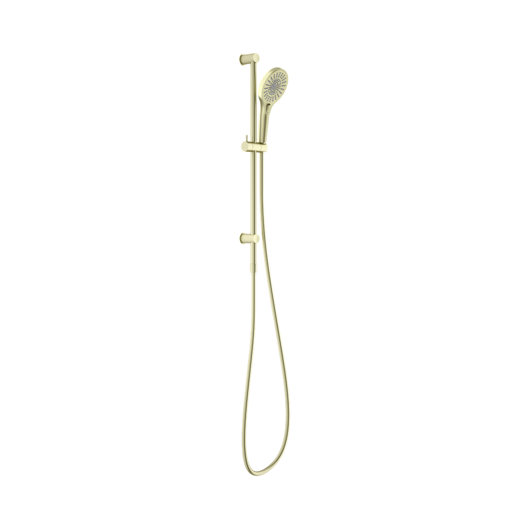 Opal Nero Shower Rail - Brushed Gold