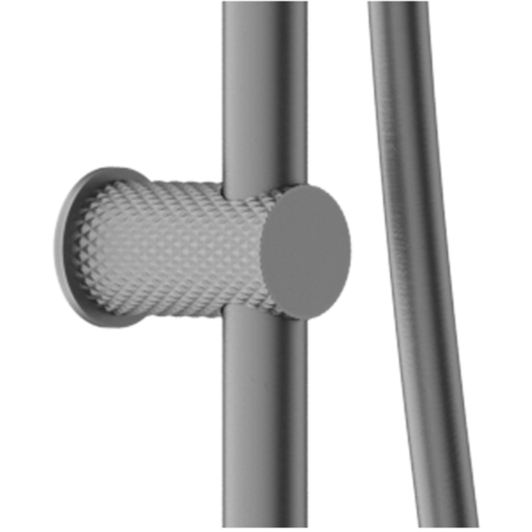 Nero Opal Shower Rail Graphite