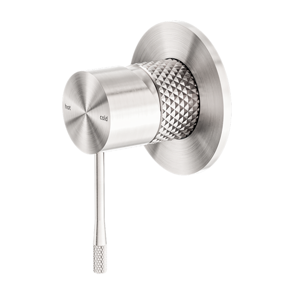 Nero Opal Shower Mixer Brushed Nickel