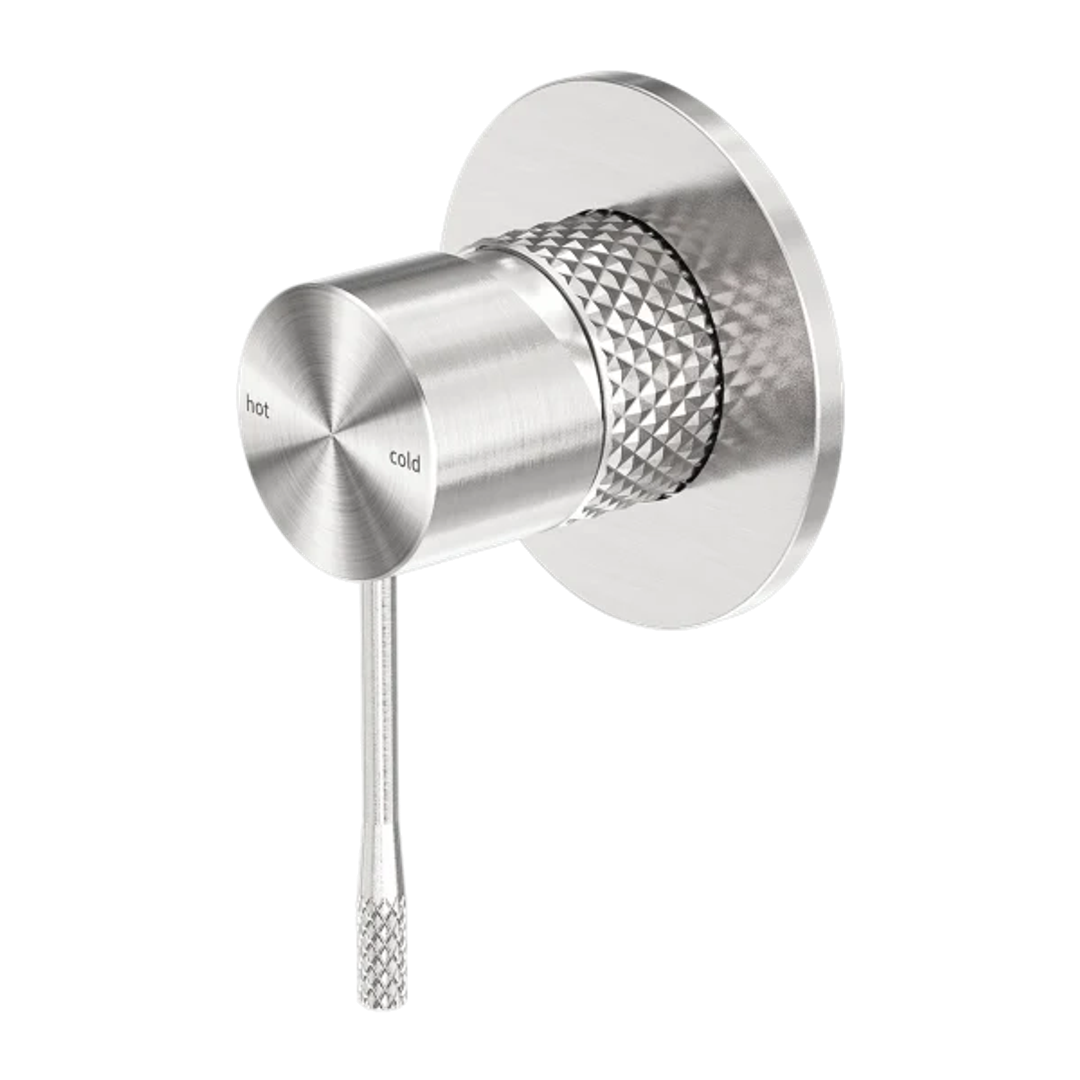 Nero Opal Shower Mixer Brushed Nickel