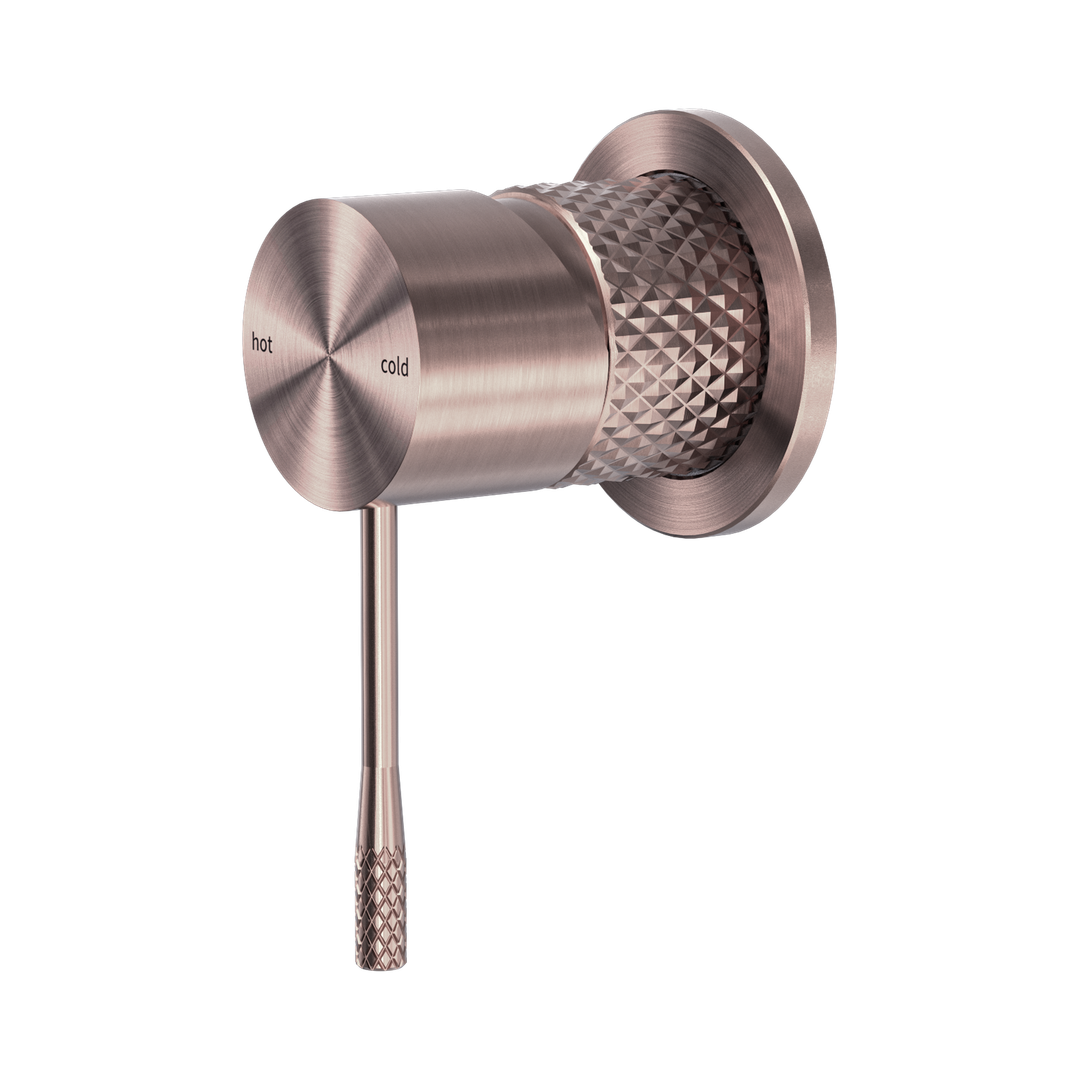 Nero Opal Shower Mixer 60Mm Plate Brushed Bronze