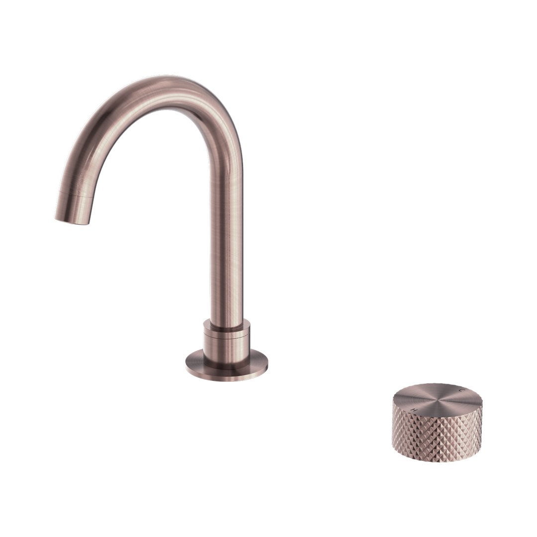 Nero Opal Progressive Basin Set Brushed Bronze
