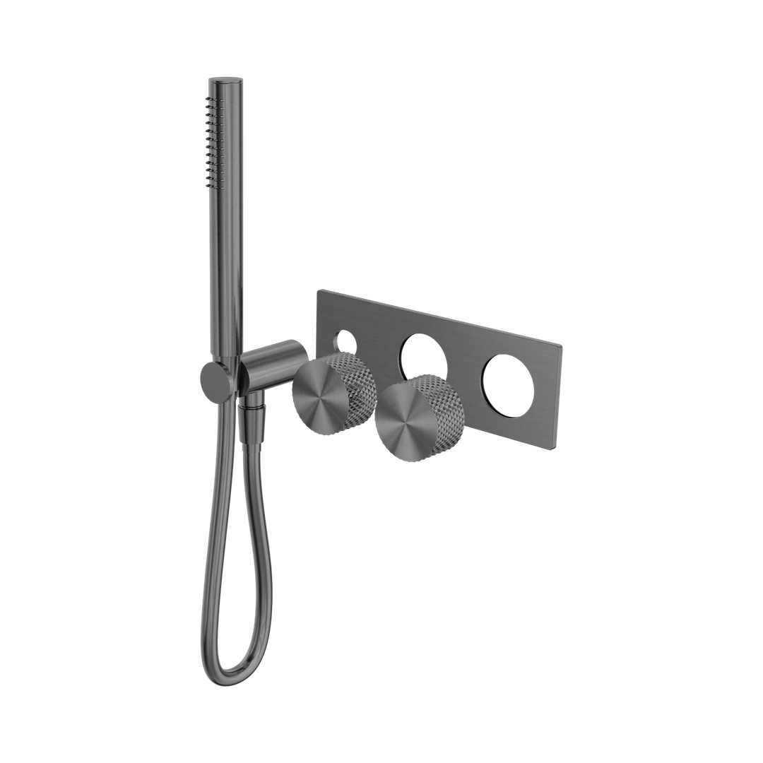 Nero Opal Progressive Shower System Trim Kits Only Graphite