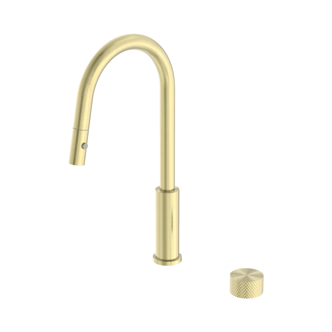 Nero Opal Progressive Pull Out Kitchen Set Brushed Gold