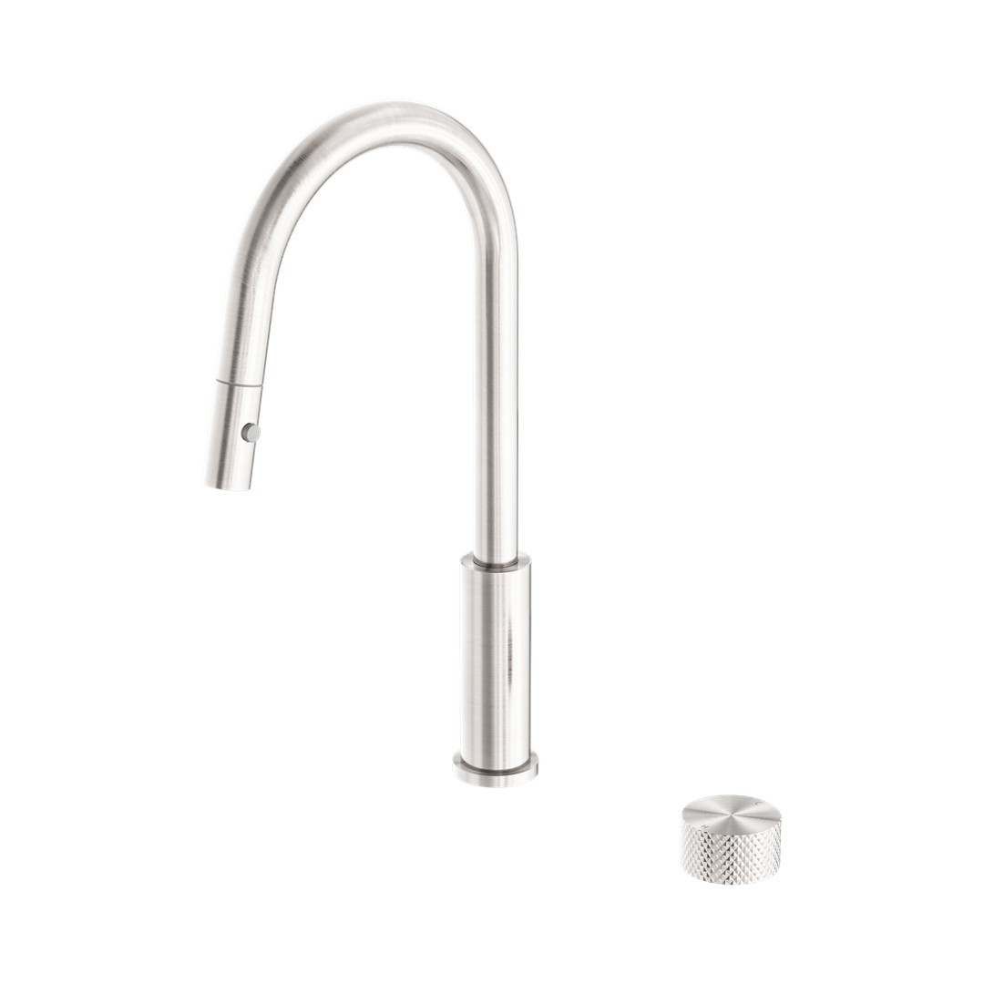 Nero Opal Progressive Pull Out Kitchen Set Brushed Nickel