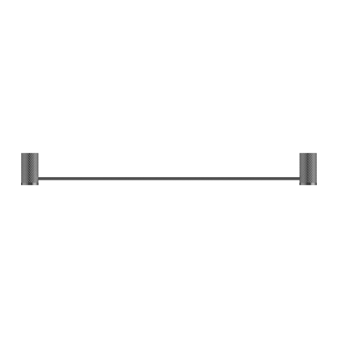 Nero Opal Single Towel Rail Brushed Bronze 600mm