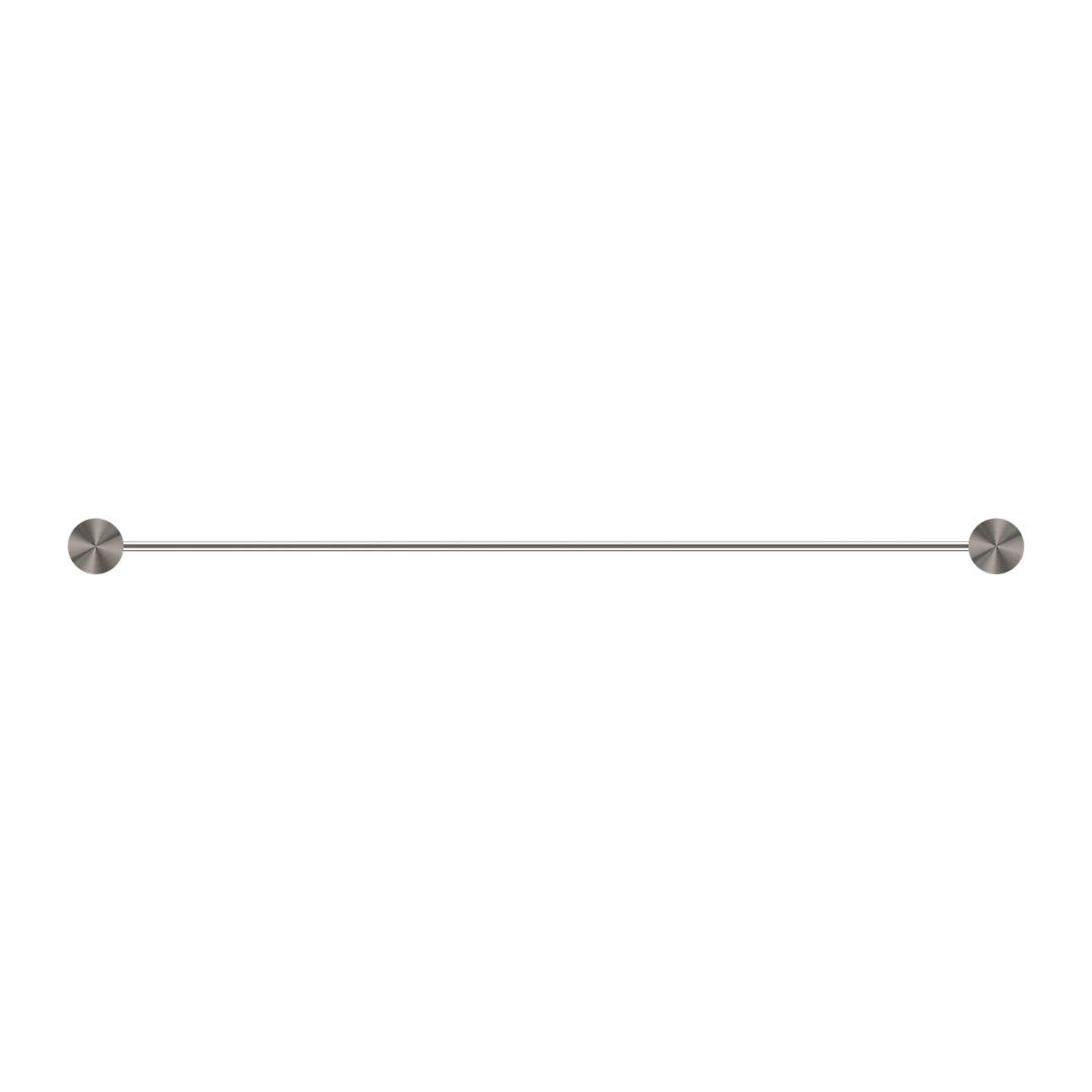 Opal Double Towel Rail Brushed Nickel 600mm
