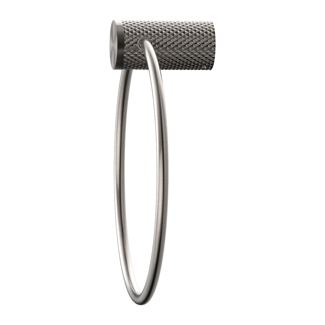 Opal Towel Ring Brushed Nickel