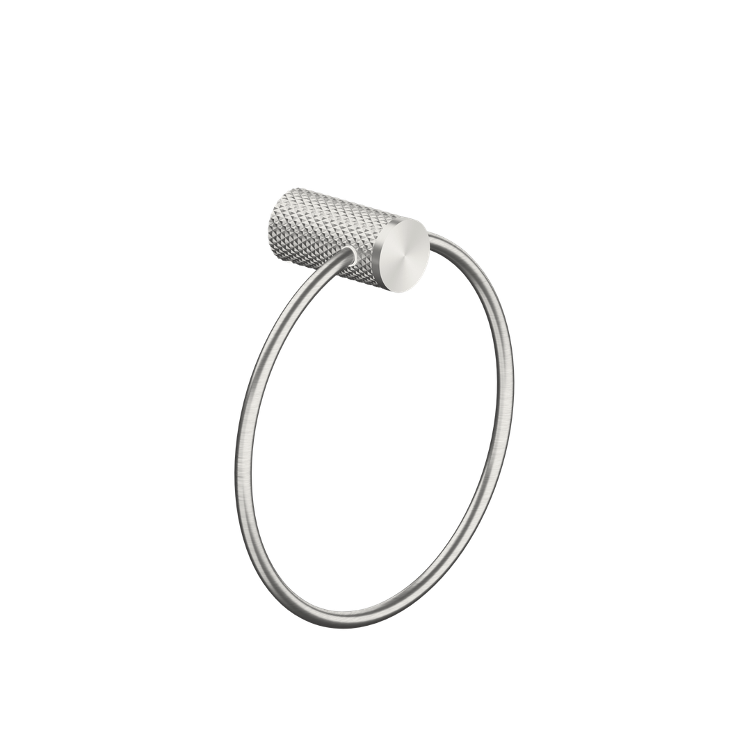 Opal Towel Ring Brushed Nickel
