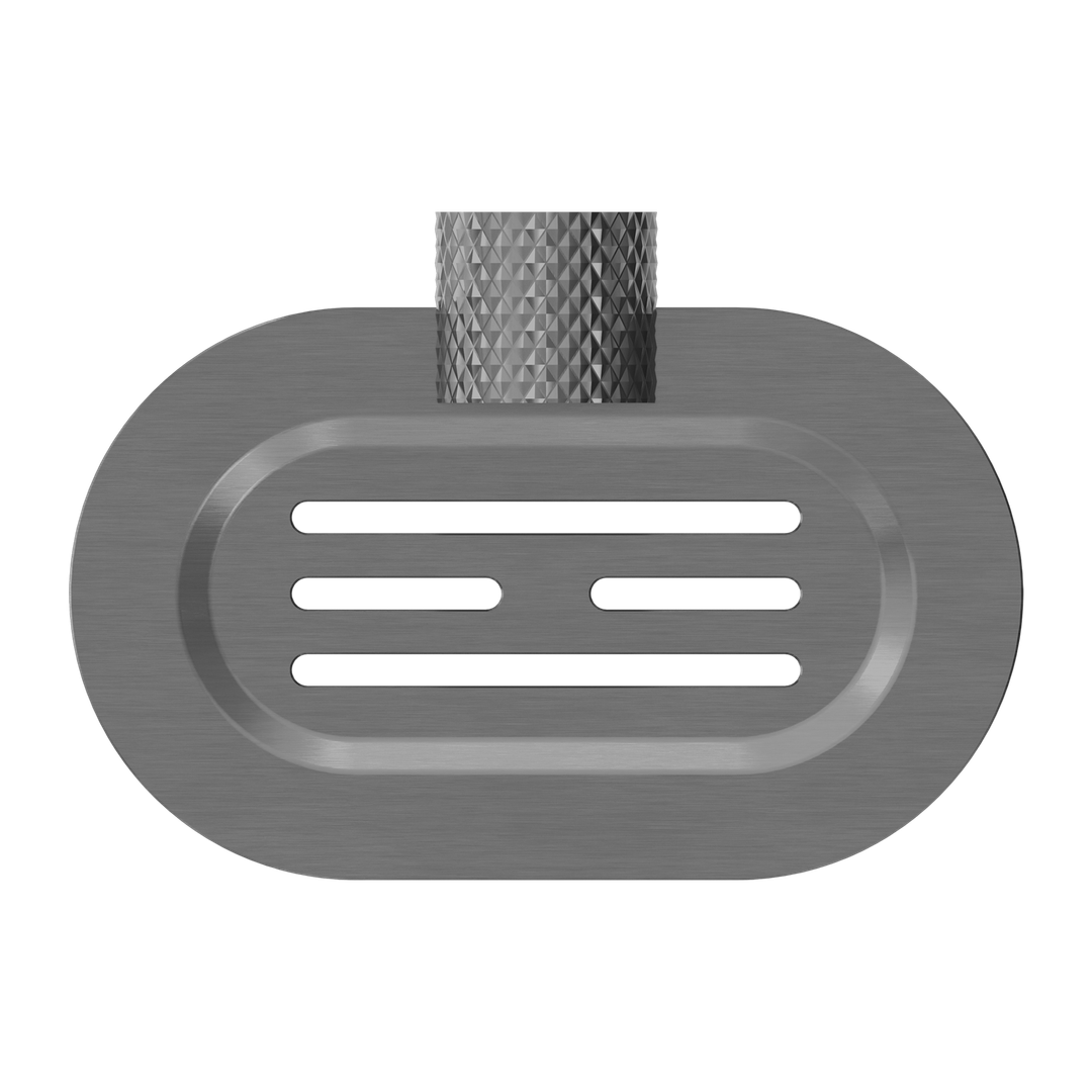 Opal Soap Dish Holder Gunmetal