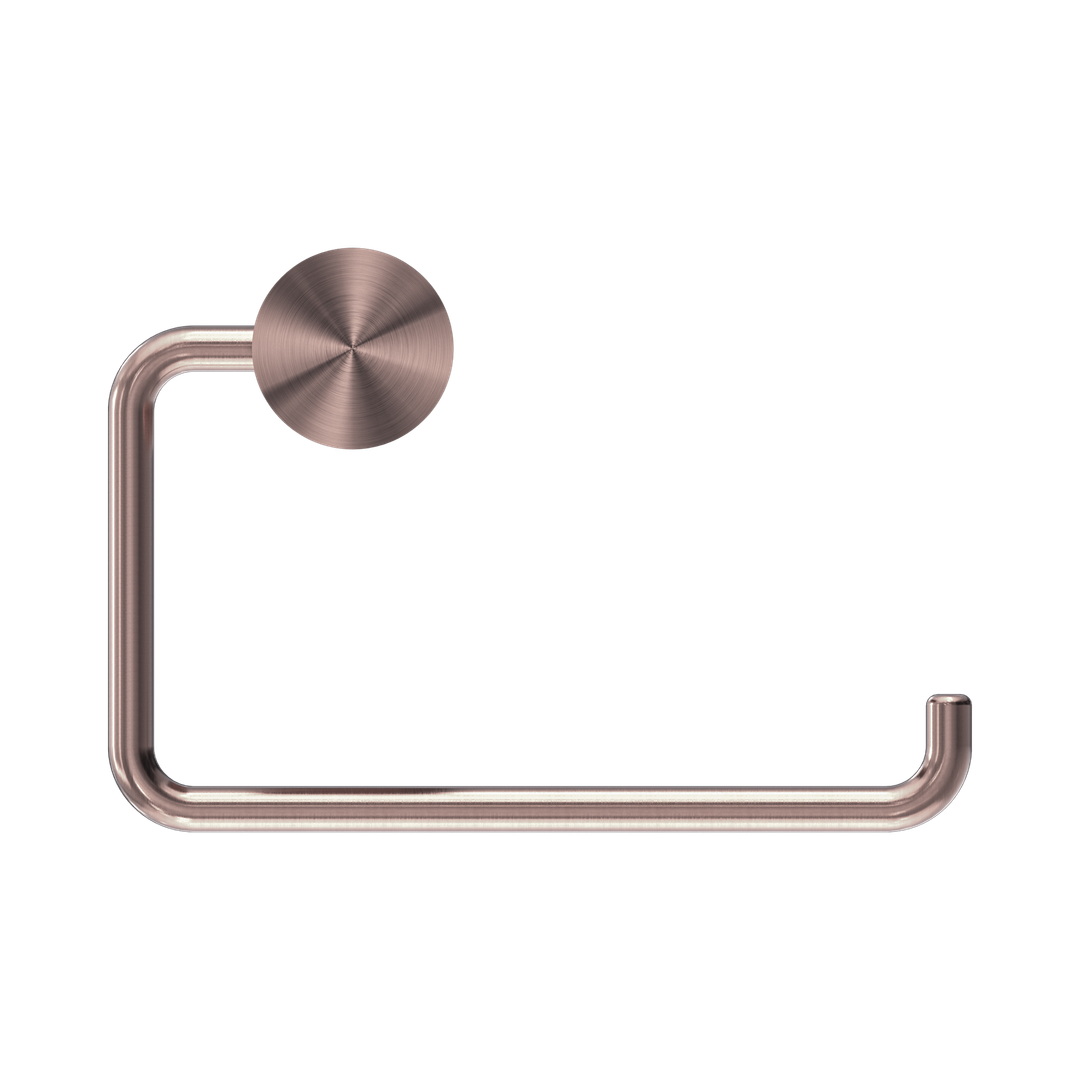 Nero Opal Toilet Roll Holder Brushed Bronze