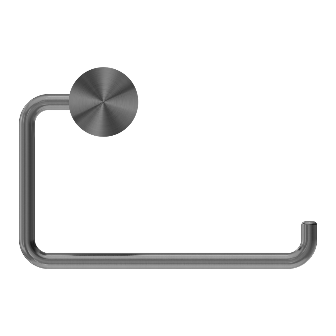 Opal Toilet Roll Holder Gunmetal