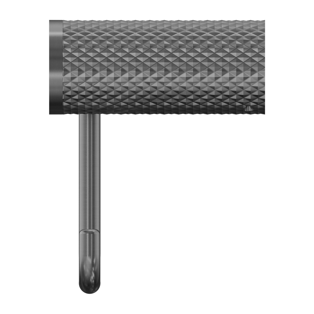 Opal Toilet Roll Holder Gunmetal