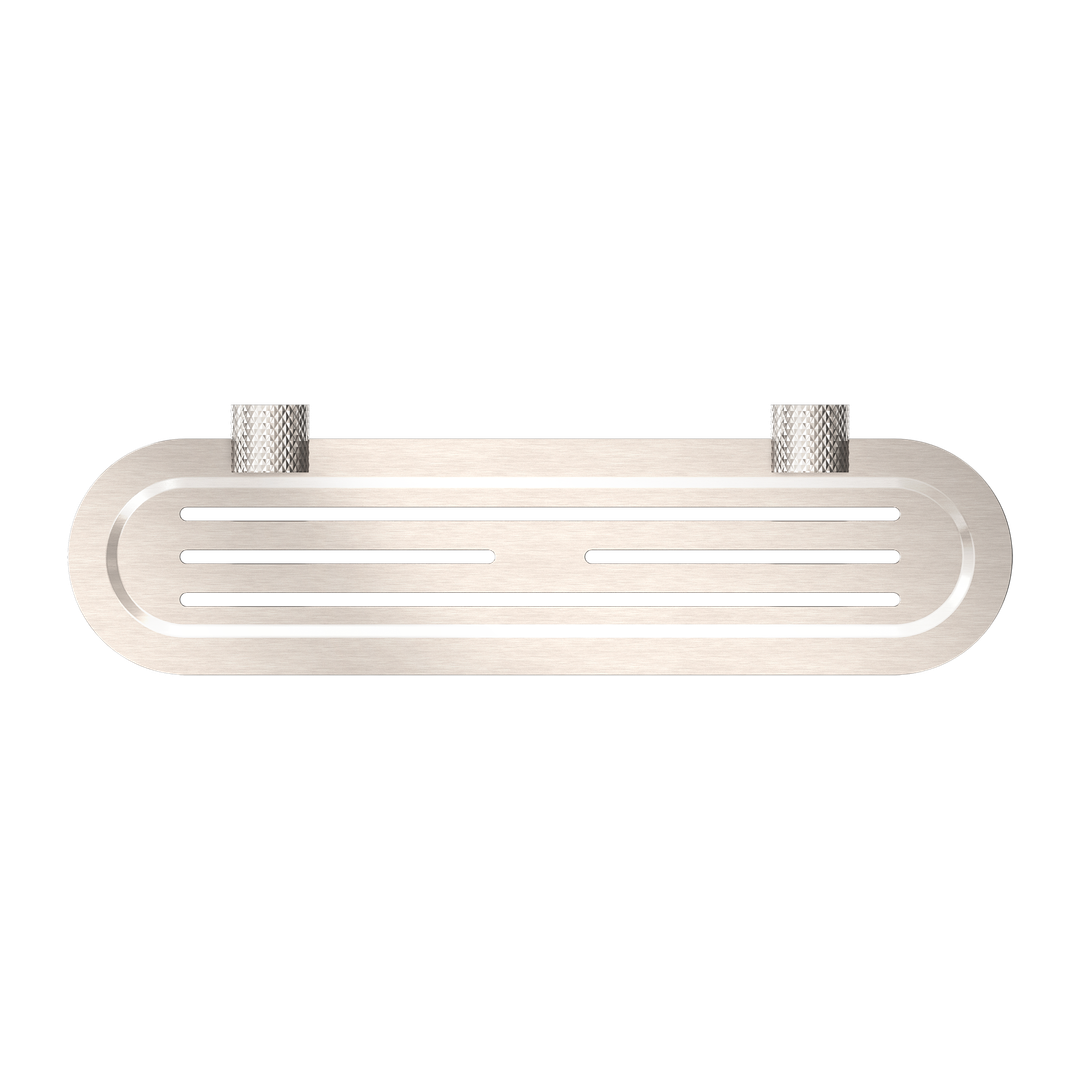 Nero Opal Metal Shelf Brushed Nickel