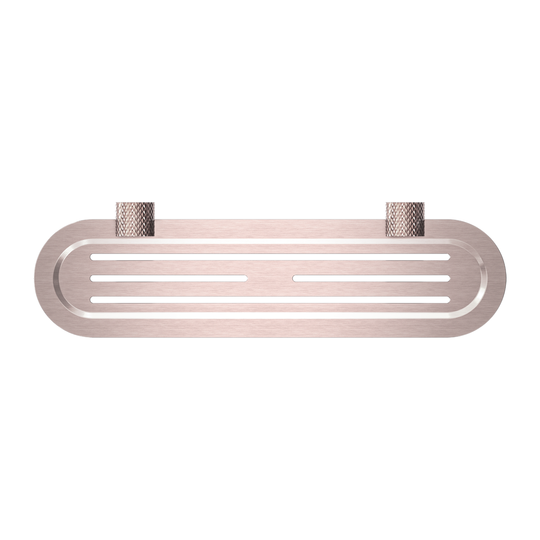 Nero Opal Metal Shelf Brushed Bronze