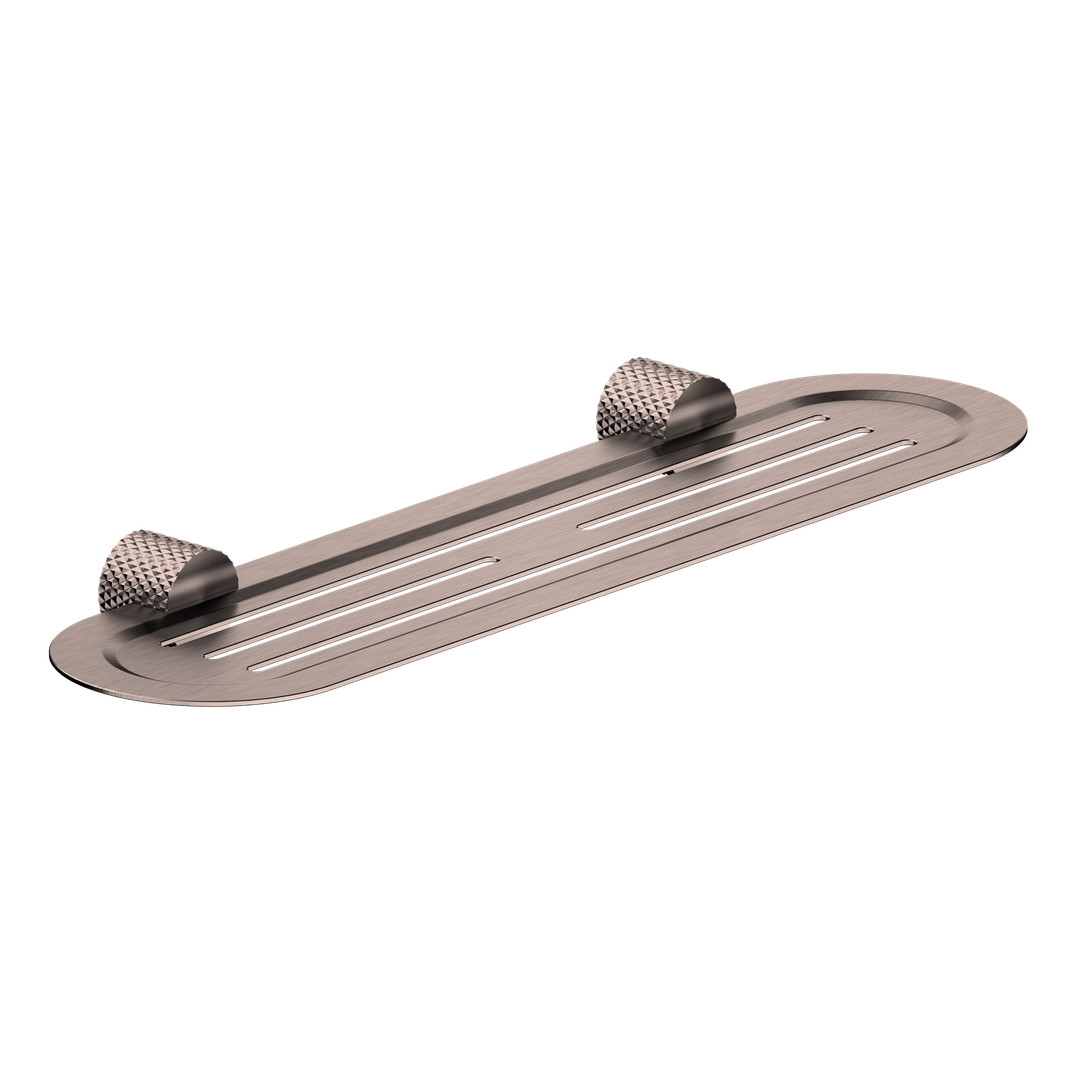 Opal Metal Shelf Brushed Bronze